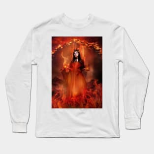 Cristina Scabbia Fanart Long Sleeve T-Shirt